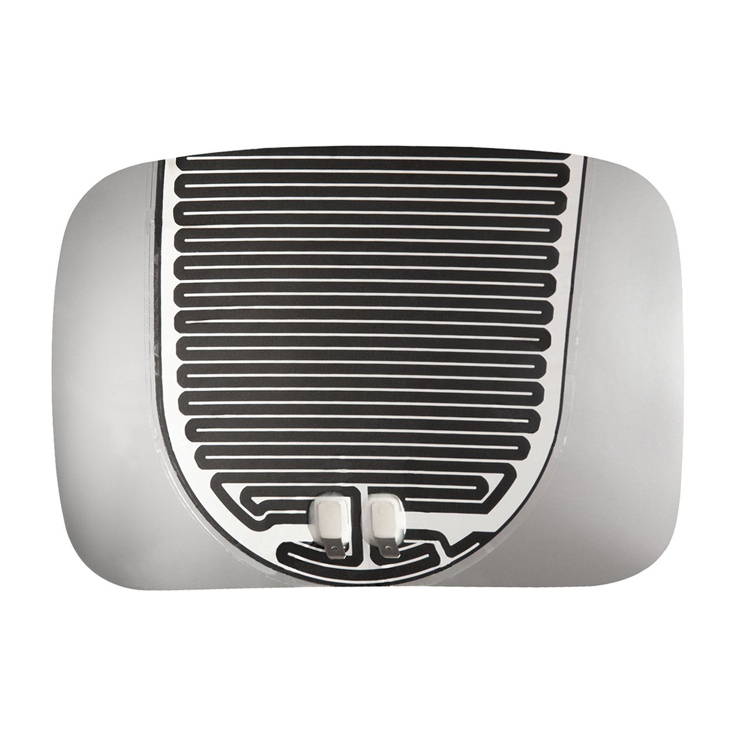 HOOD MIRROR GLASS HEATED